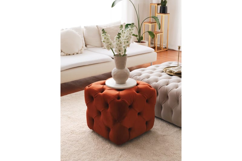 Naman Puf 48 cm - Brun - Møbler - Stole & lænestole - Taburet & skammel - Ottoman