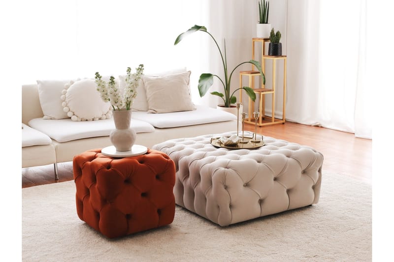 Naman Puf 48 cm - Brun - Møbler - Stole & lænestole - Taburet & skammel - Ottoman