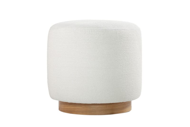 Namra Puf 45 cm - Cream - Ottoman