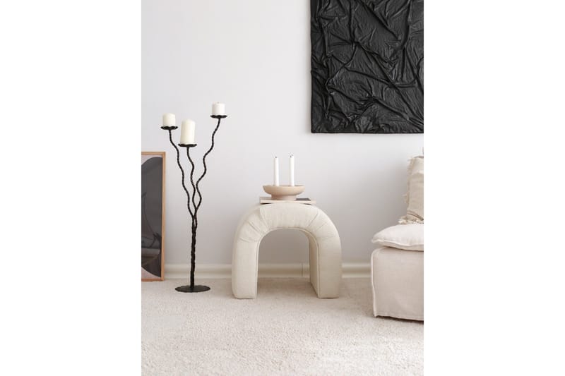 Narayran Puf 51 cm - Cream - Møbler - Stole & lænestole - Taburet & skammel - Ottoman