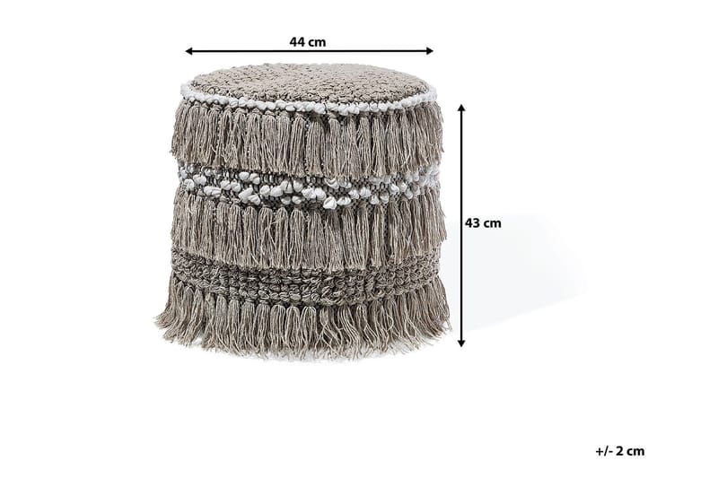 Noida Ottoman 44 cm - Beige - Møbler - Stole & lænestole - Taburet & skammel - Ottoman