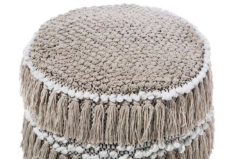 Noida Ottoman 44 cm - Beige - Møbler - Stole & lænestole - Taburet & skammel - Ottoman