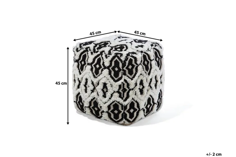 Orai sædehynde 45 cm - Sort - Møbler - Stole & lænestole - Taburet & skammel - Ottoman