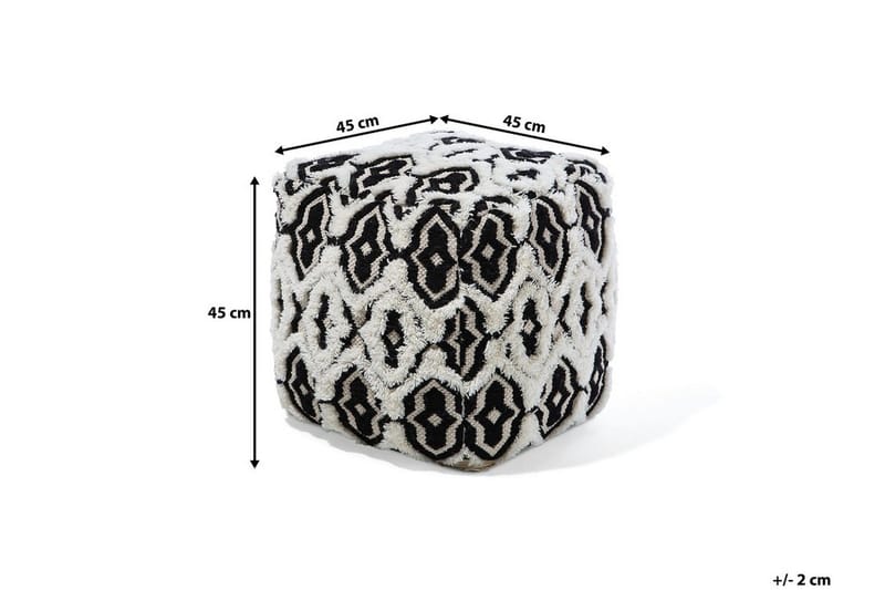 Orai sædehynde 45 cm - Sort - Møbler - Stole & lænestole - Taburet & skammel - Ottoman