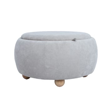 Ottoman/Table HOME4YOU - Beige - Møbler - Stole & lænestole - Taburet & skammel - Ottoman - Ottoman & siddepuf med opbevaring