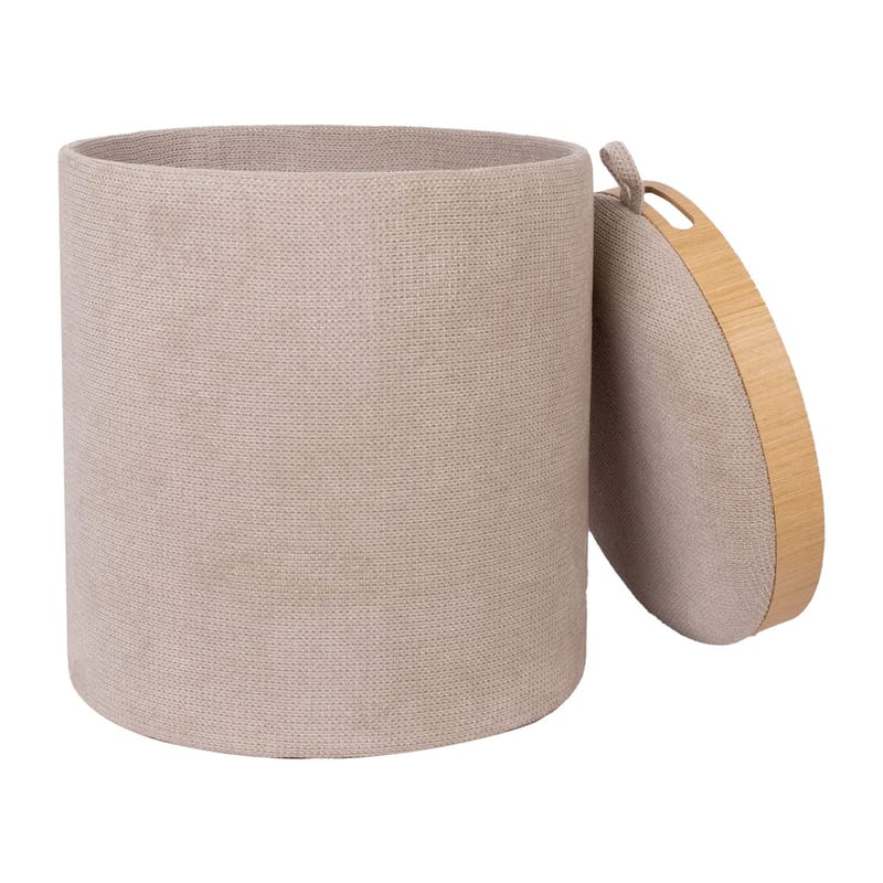 Ottoman/Table HOME4YOU - Beige - Møbler - Stole & lænestole - Taburet & skammel - Ottoman