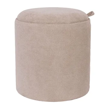 Ottoman/Table HOME4YOU - Beige - Møbler - Stole & lænestole - Taburet & skammel - Ottoman - Ottoman & siddepuf med opbevaring