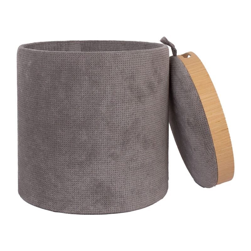 Ottoman/Table HOME4YOU - Grå - Møbler - Stole & lænestole - Taburet & skammel - Ottoman