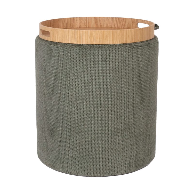 Ottoman/Table HOME4YOU - Grøn - Møbler - Stole & lænestole - Taburet & skammel - Ottoman