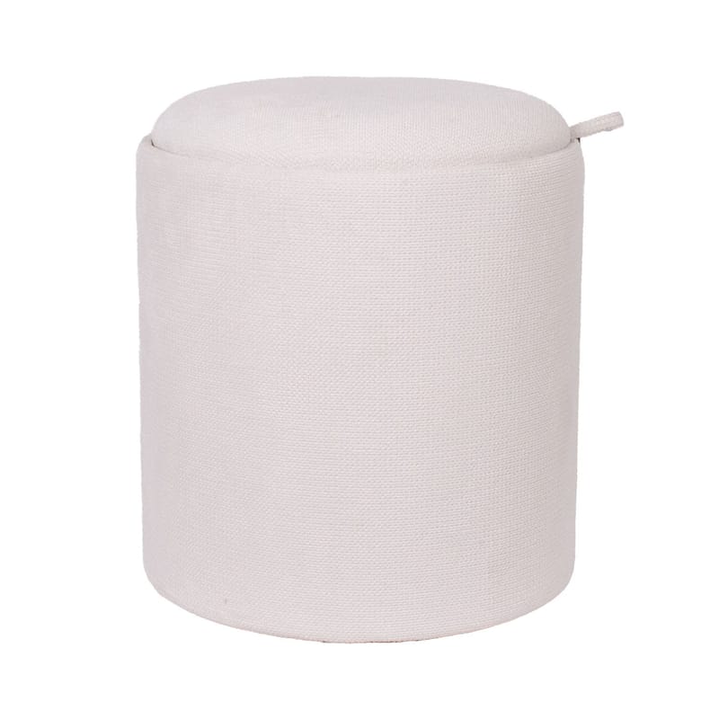 Ottoman/Table HOME4YOU - Hvid - Møbler - Stole & lænestole - Taburet & skammel - Ottoman