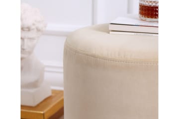 Owensboro Sittpuff 40 cm beige - Møbler - Stole & lænestole - Taburet & skammel - Ottoman