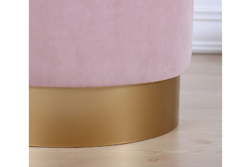 Owensboro Sittpuff 40 cm Pink - Møbler - Stole & lænestole - Taburet & skammel - Ottoman