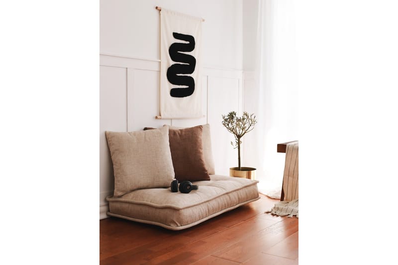 Parul Puf 100 cm - Cream - Møbler - Stole & lænestole - Taburet & skammel - Ottoman