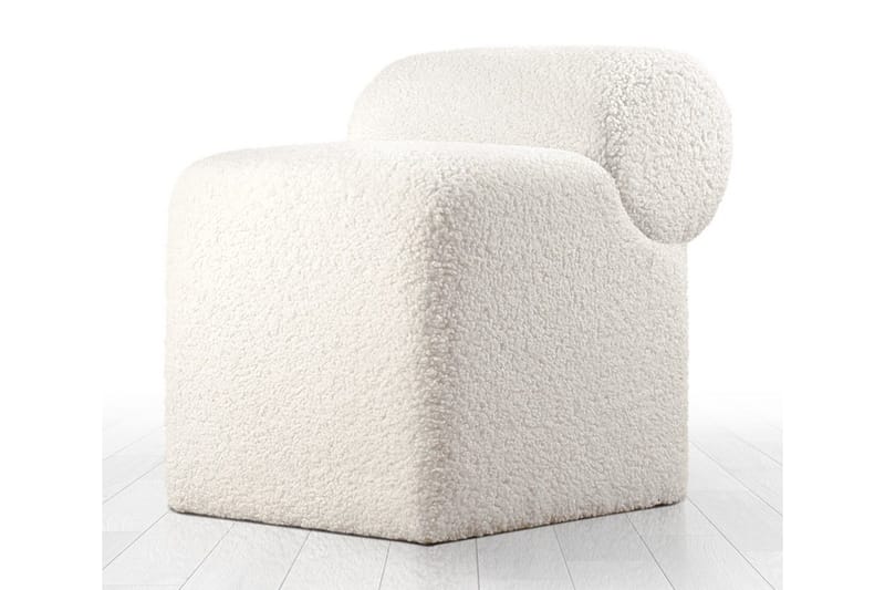 Patava Puf 45 cm - Hvid - Møbler - Stole & lænestole - Taburet & skammel - Ottoman