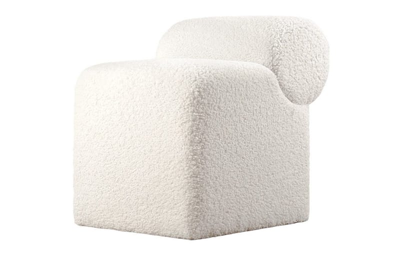 Patava Puf 45 cm - Hvid - Møbler - Stole & lænestole - Taburet & skammel - Ottoman