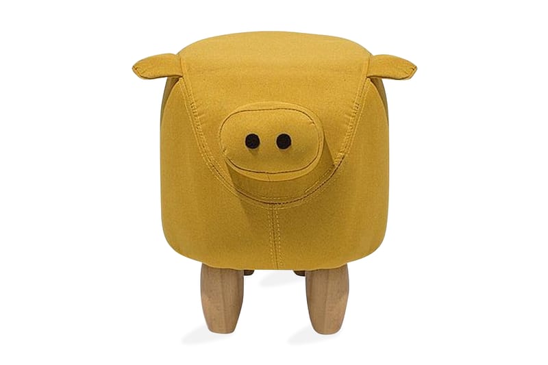 Piggy puf 50 cm - Gul - Ottoman