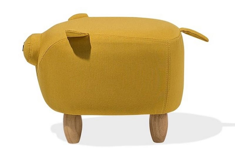 Piggy puf 50 cm - Gul - Ottoman