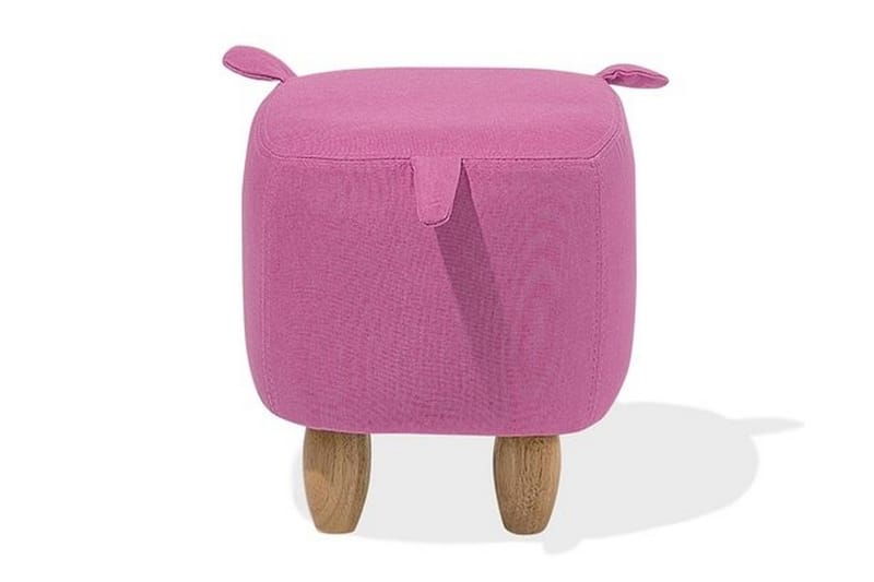 Piggy puf 50 cm - Lyserød - Ottoman