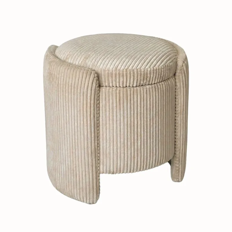 Puf Atelier Del Sofa Cuddle (50 x 46 x 42 cm) Beige, Beige