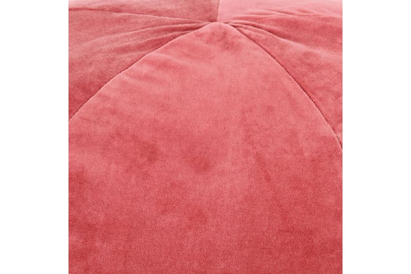 puf bomuldsfløjl 50 x 35 cm pink - Ottoman