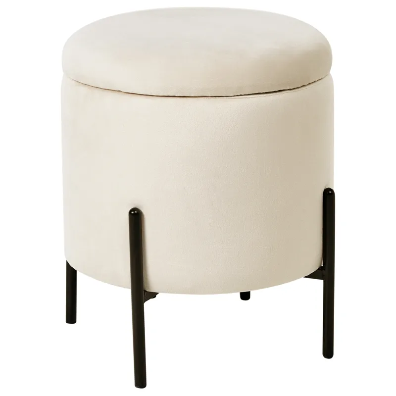 Puf Wenona, Lys beige
