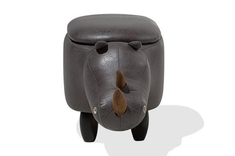 Rhino siddepuf 60 cm - Grå - Møbler - Stole & lænestole - Taburet & skammel - Ottoman