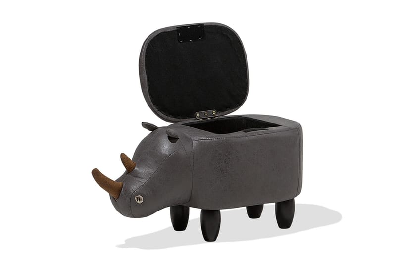 Rhino siddepuf 60 cm - Grå - Møbler - Stole & lænestole - Taburet & skammel - Ottoman