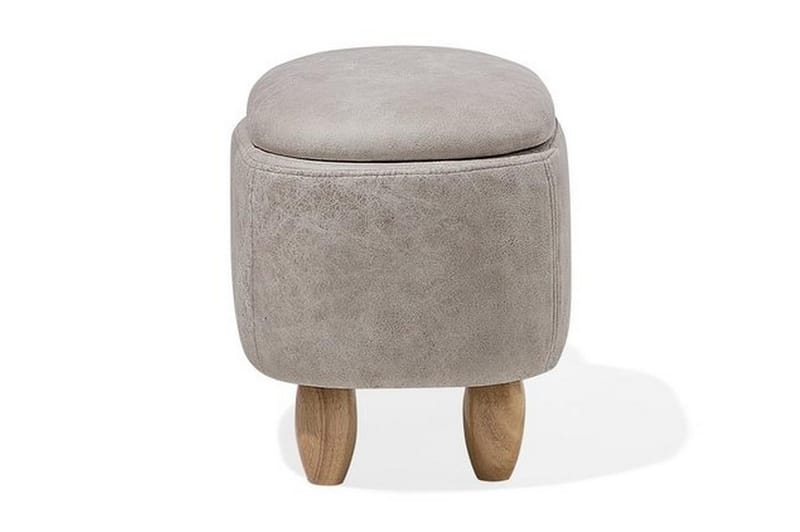 Rhino siddepuf 60 cm - Grå - Møbler - Stole & lænestole - Taburet & skammel - Ottoman