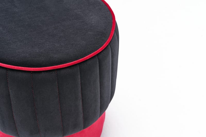 Rose Ottoman Rund - Sort - Møbler - Stole & lænestole - Taburet & skammel - Ottoman