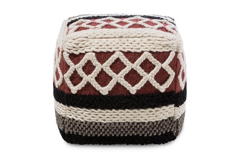 Sager Ottoman 48 cm - Flerfarvet - Møbler - Stole & lænestole - Taburet & skammel - Ottoman