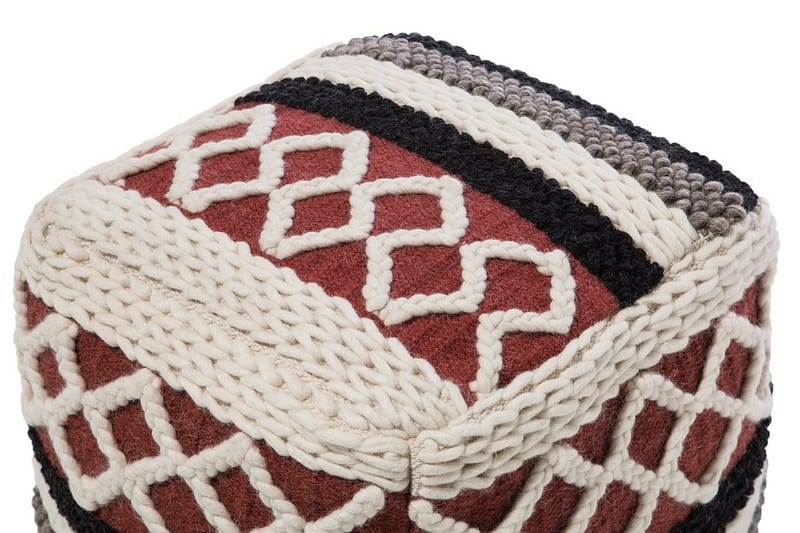 Sager Ottoman 48 cm - Flerfarvet - Møbler - Stole & lænestole - Taburet & skammel - Ottoman