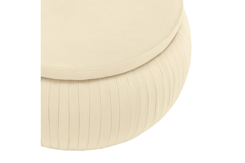 Sapphire Ottoman Cremehvid - CosmoLiving - Møbler - Stole & lænestole - Taburet & skammel - Ottoman