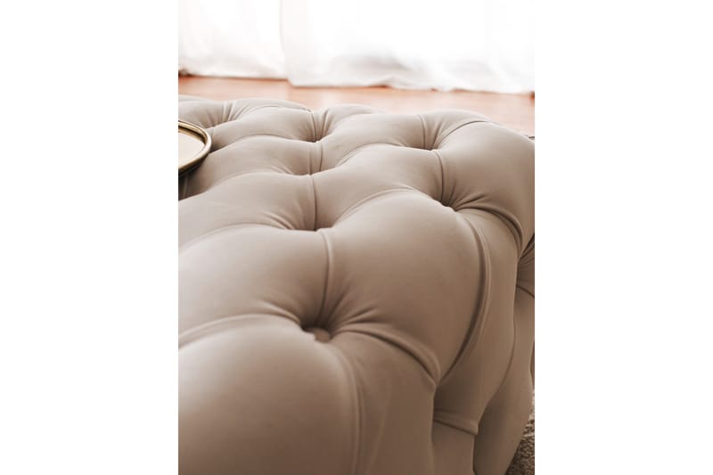 Seban Puf 80 cm - Cream - Møbler - Stole & lænestole - Taburet & skammel - Ottoman