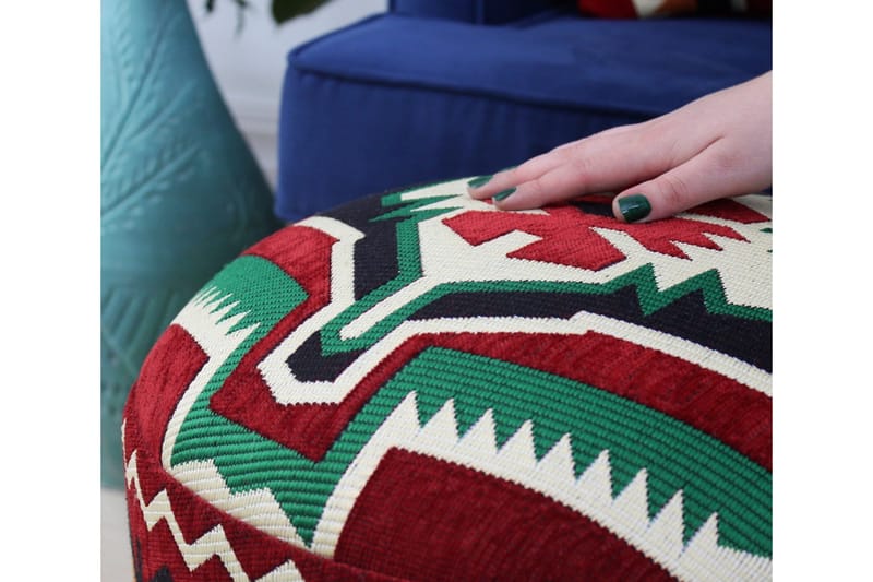 Tarrytown Siddepuf 46 cm - Flerfarvet - Møbler - Stole & lænestole - Taburet & skammel - Ottoman