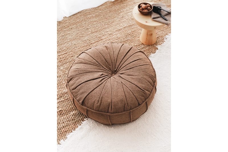 Vintage Puf 60 cm - Brun - Ottoman