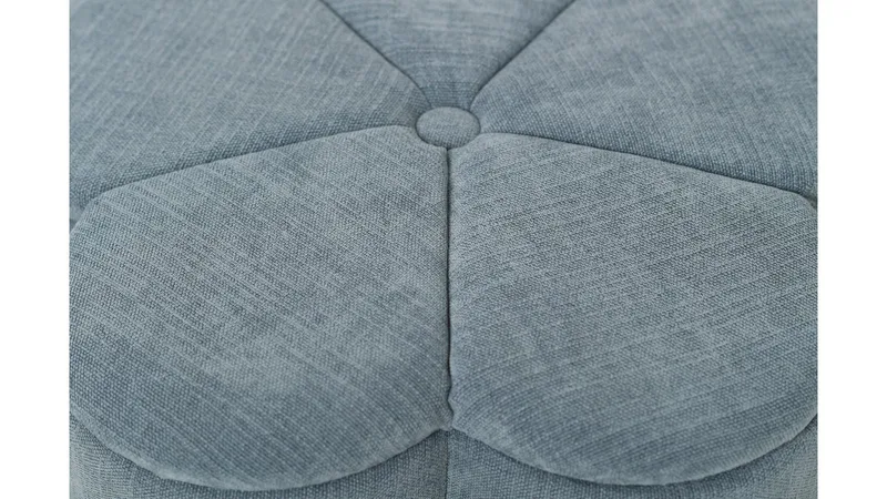 Viresta siddepuf med opbevaring 60 cm - Blå - Møbler - Stole & lænestole - Taburet & skammel - Ottoman - Ottoman & siddepuf med opbevaring