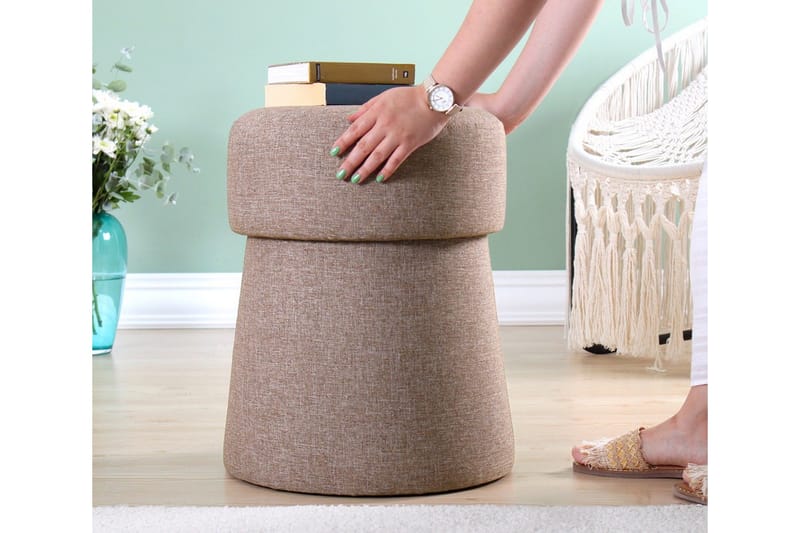 Waterford Siddepuf 40 cm - Brun - Møbler - Stole & lænestole - Taburet & skammel - Ottoman