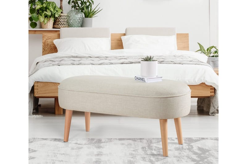 Werribee Siddepuf 100 cm - Beige - Møbler - Stole & lænestole - Taburet & skammel - Ottoman