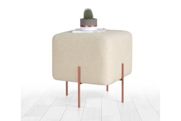Yellowknife Siddepuf 40 cm - Beige - Møbler - Stole & lænestole - Taburet & skammel - Ottoman