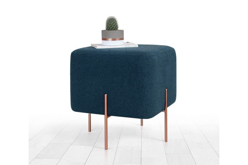 Yellowknife Siddepuf 40 cm - Blå - Møbler - Stole & lænestole - Taburet & skammel - Ottoman