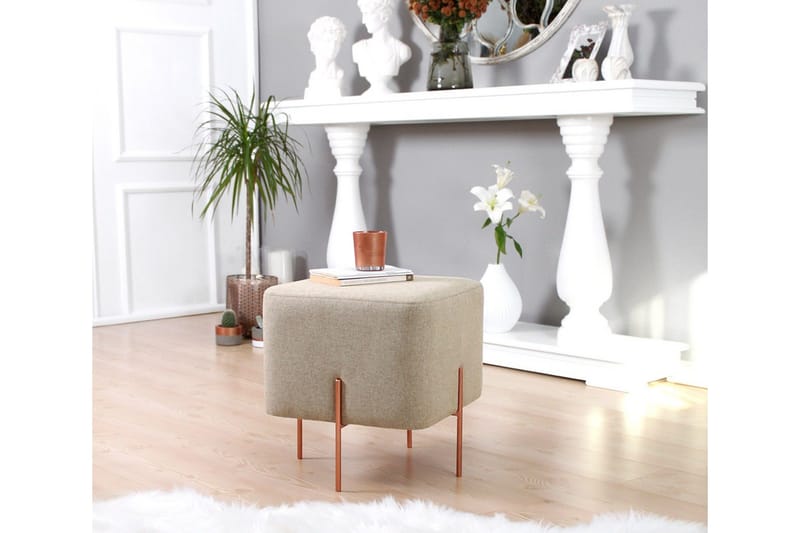 Yellowknife Siddepuf 40 cm - Brun - Møbler - Stole & lænestole - Taburet & skammel - Ottoman