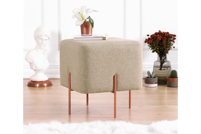 Yellowknife Siddepuf 40 cm - Brun - Møbler - Stole & lænestole - Taburet & skammel - Ottoman