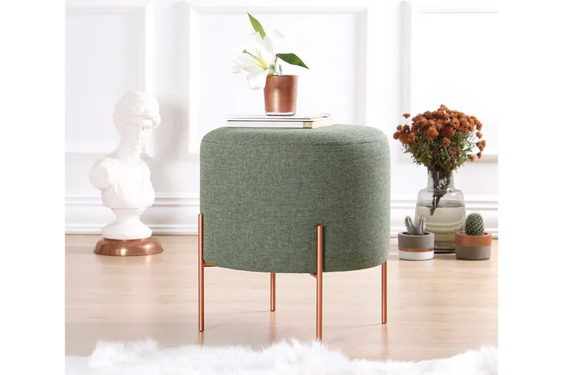 Yellowknife Siddepuf 40 cm, Grøn