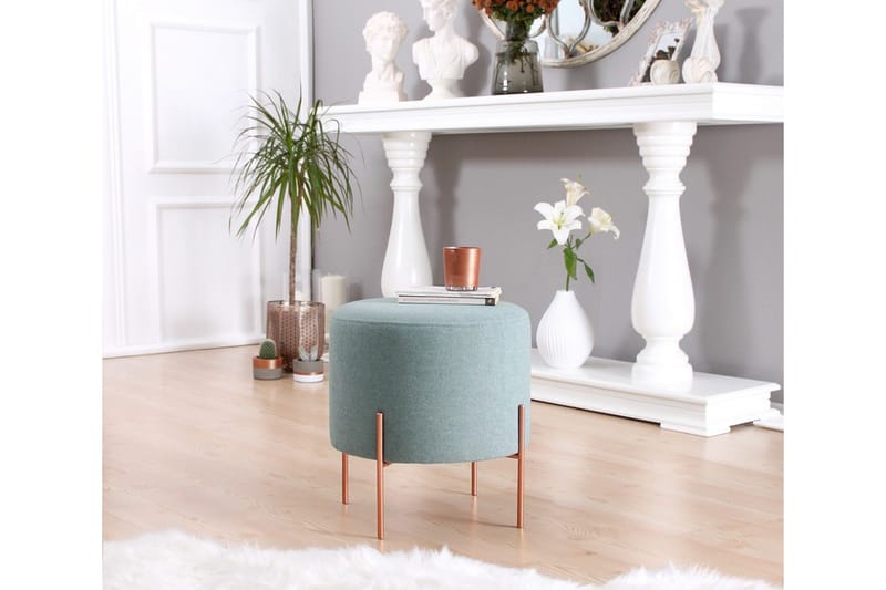 Yellowknife Siddepuf 40 cm - Havgrøn - Møbler - Stole & lænestole - Taburet & skammel - Ottoman