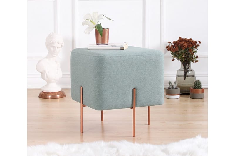 Yellowknife Siddepuf 40 cm - Havgrøn - Møbler - Stole & lænestole - Taburet & skammel - Ottoman