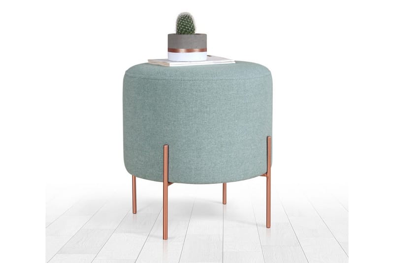 Yellowknife Siddepuf 40 cm - Havgrøn - Møbler - Stole & lænestole - Taburet & skammel - Ottoman