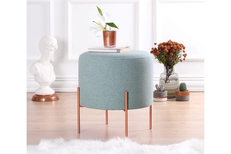 Yellowknife Siddepuf 40 cm, Havgrøn