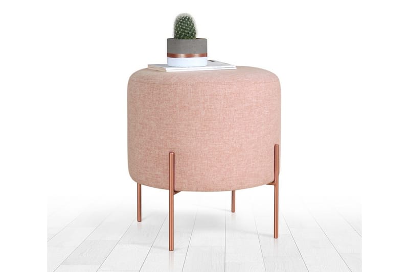 Yellowknife Siddepuf 40 cm - Rosa - Møbler - Stole & lænestole - Taburet & skammel - Ottoman