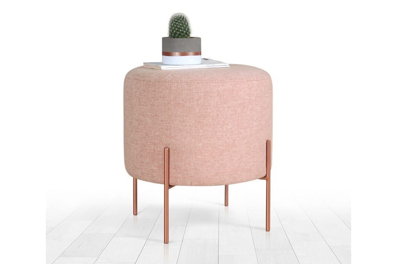 Yellowknife Siddepuf 40 cm - Rosa - Møbler - Stole & lænestole - Taburet & skammel - Ottoman