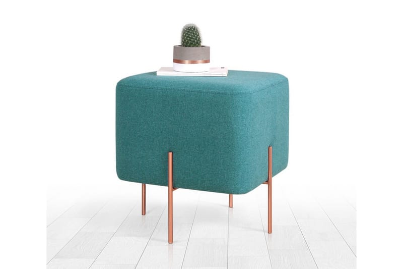 Yellowknife Siddepuf 40 cm - Turkis - Møbler - Stole & lænestole - Taburet & skammel - Ottoman